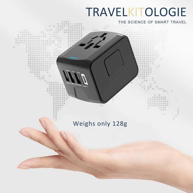Travelkitologie™ Ultimate Universal Travel Adaptor